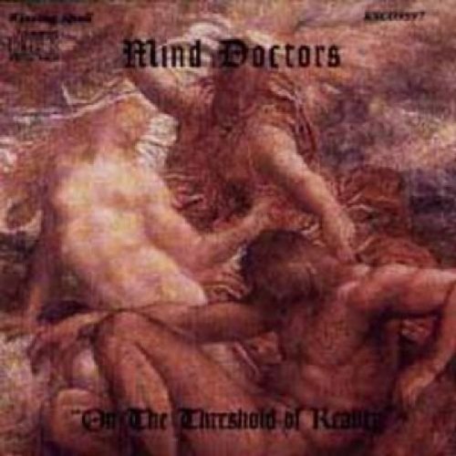 "Album cover art featuring a dark, abstract painting of multiple nude figures."