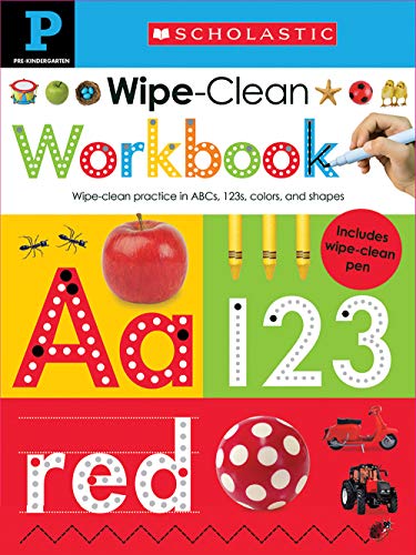 Scholastic Early Learners: Wipe Clean Workbook (Pre-School)