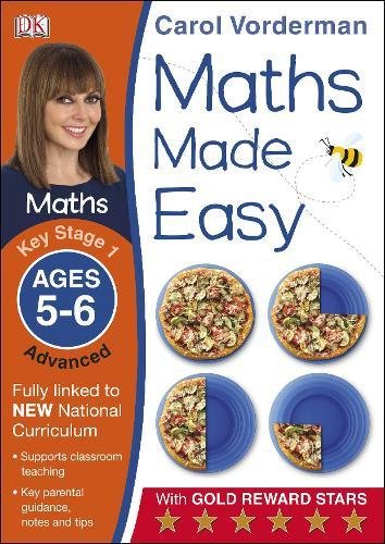 Maths Made Easy: Advanced, Ages 5-6 (Key Stage 1): Supports the National Curriculum, Maths Exercise Book (Made Easy Workbooks)