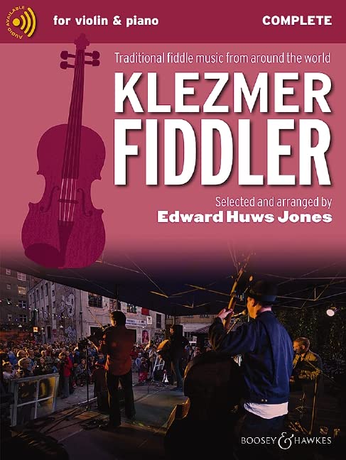 Klezmer Fiddler - Traditional Fiddle Music from Around the World Complete Edition - Violin (2 violins) and Piano, Guitar ad libitum - Sheet Music - Boosey & Hawkes (BH 13891) (Fiddler Collection)