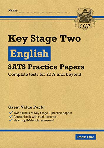 New KS2 English SATS Practice Papers: Pack 1 (for the 2020 tests) (CGP KS2 SATs Practice Papers)