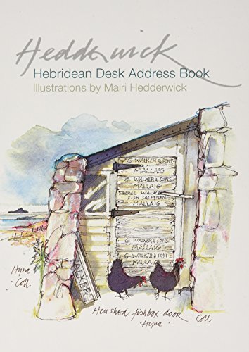 Hebridean Desk Address Book