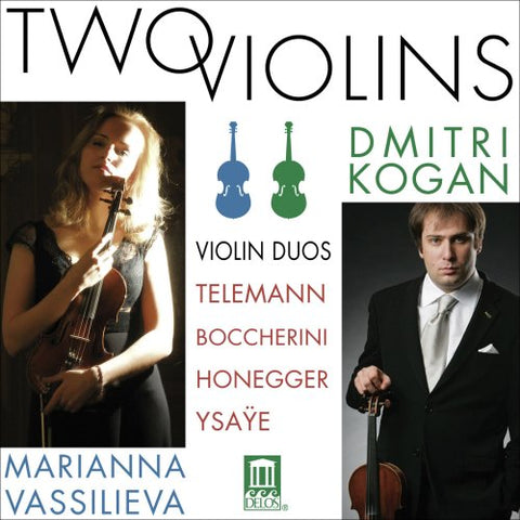 Telemannboccherinihonegger - Two Violins [CD]