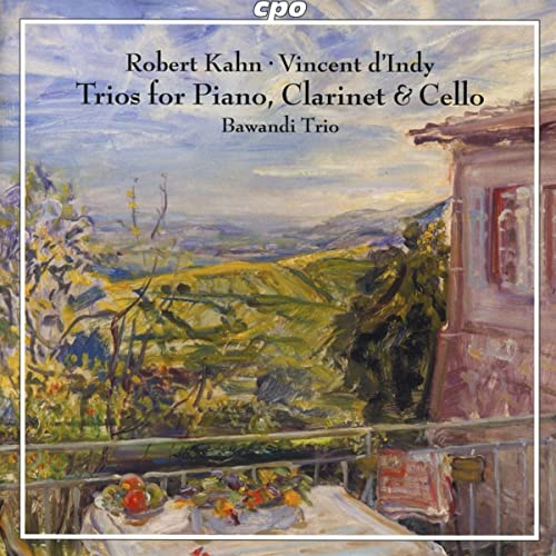 Bawandi Trio - Robert Kahn; Vincent d'Indy: Trios for Piano, Clarinet & Cello [CD]