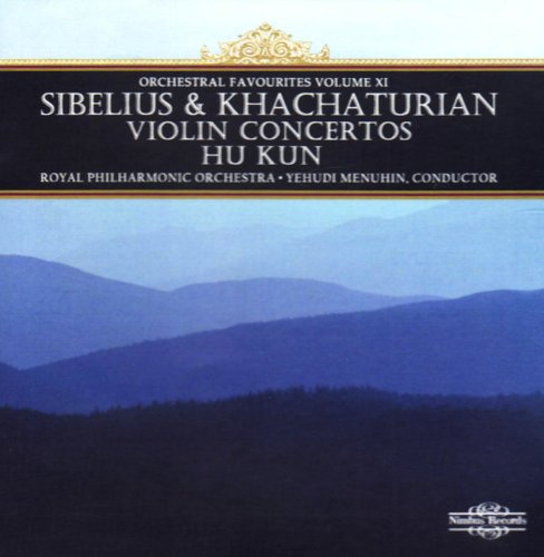 Rpo/menuhin/hu Kun - Jean Sibelius, Aram Khachaturian: Concertos for Violin & Orchestra [CD]
