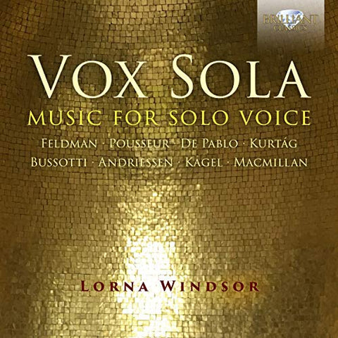 Lorna Windsor - Vox Sola: Music For Solo Voice [CD]