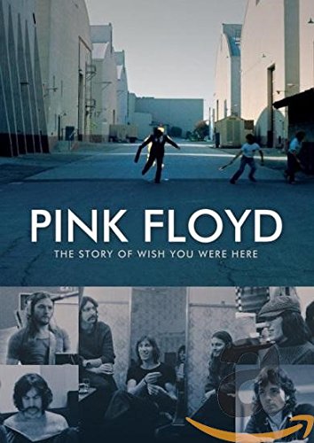 "Blu-ray cover featuring 'Pink Floyd: The Story of Wish You Were Here' with band images."