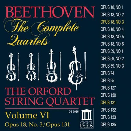 Orford String Quartet - BEETHOVEN [CD]