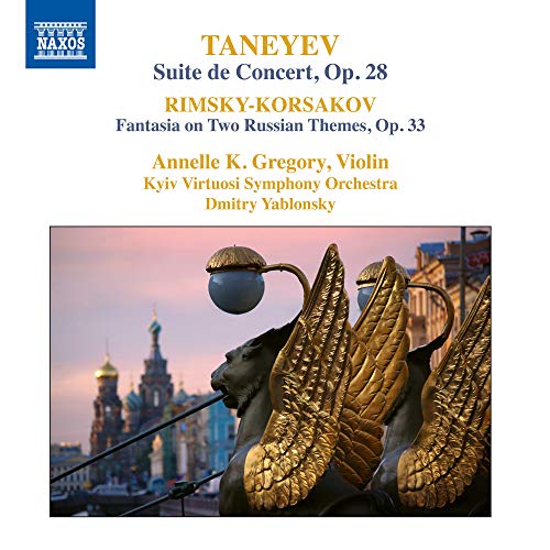 Gregory/kyiv So/yablonsky - Sergey Ivanovich Taneyev: Suite de Concert, Op.28, Nikolay Rimsky-Korsakov: Fantasia on Two Russian Themes, Op.33 [CD]