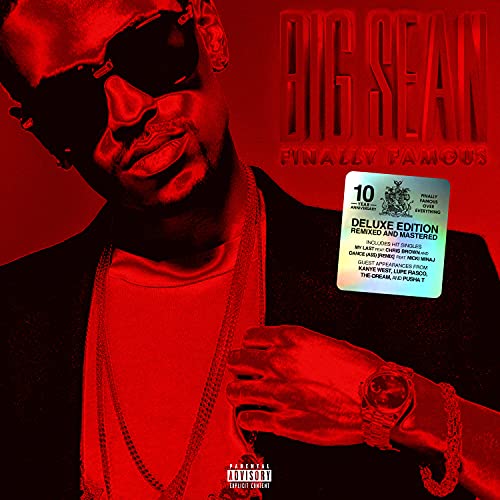 Big Sean’s “Finally Famous” 10th Anniversary Edition vinyl record cover.