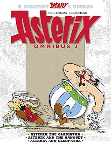 Asterix Omnibus 2: Asterix The Gladiator, Asterix and The Banquet, Asterix and Cleopatra