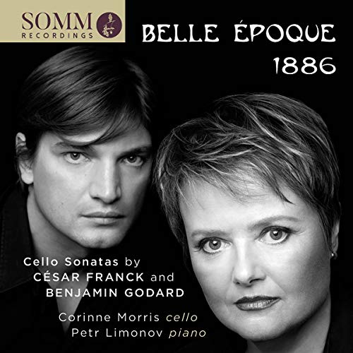 Black and white CD cover featuring a man and woman with text overlay.