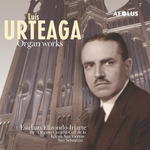 CD cover with a man in a suit and an organ in the background.