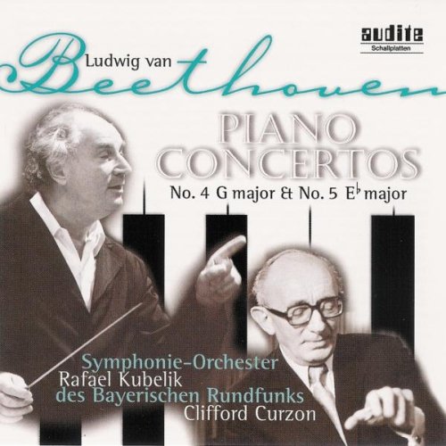 Clifford Curzon; Bayerischen Rso; Rafael Kubelik - Beethoven: Piano Concertos 4 & 5 [CD]