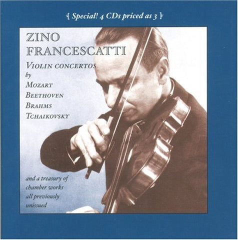 Francescatti  Zino - Violin Concertos (4CD) [CD]