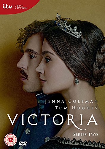 "DVD cover featuring a man and woman, with the woman wearing a crown."