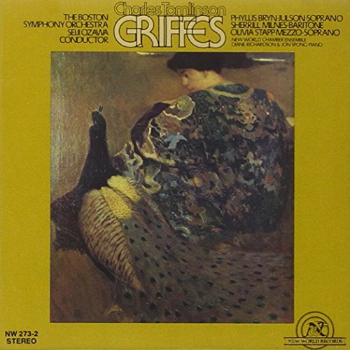 CD cover art featuring a woman in a floral dress with a peacock on yellow background.
