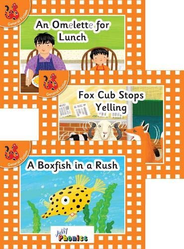 Jolly Phonics Orange Level Readers Set 6: in Precursive Letters (British English edition)