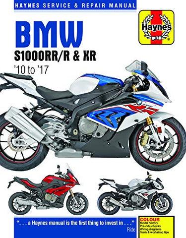 BMW S1000RR/R & XR Service & Repair Manual (2010 to 2017) (Haynes Powersport)