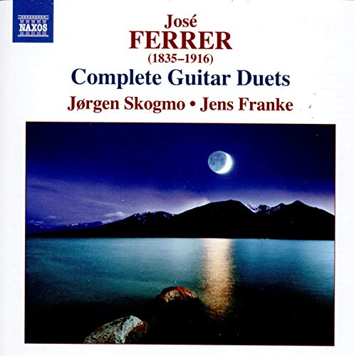 CD cover with serene lake scene, mountains, and moonlit sky, featuring artist and title information.
