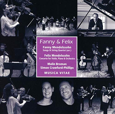 Musica Vitae/broman/crawford - Fanny Mendelssohn: String Quartet Felix Mendelssohn: Double Concerto [CD]