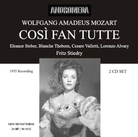 Steber/thebom/alvary/valletti/ - Cosi Fan Tutte (in English) - 1955 [CD]