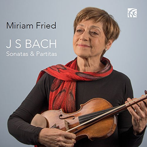Miriam Fried - Johann Sebastian Bach: Sonatas & Partitas for Solo Violin [CD]