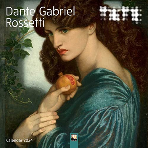 Tate: Dante Gabriel Rossetti Wall Calendar 2024 (Art Calendar): Original Flame Tree Publishing-Kalender [Kalender]