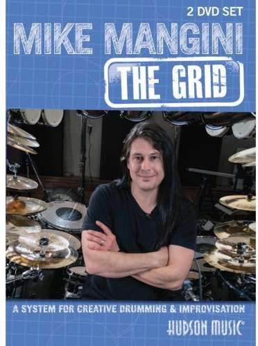DVD cover featuring a man surrounded by drums, with blue background and white text.