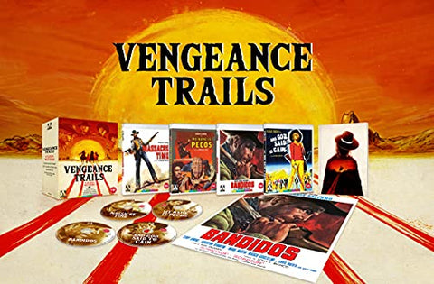 Vengeance Trails: Four Classic Westerns Limited Edition [BLU-RAY]