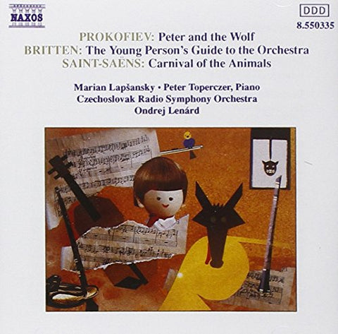 Camille Saint-saëns - Peter and the Wolf - Carnival of the Animals [CD]