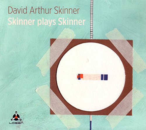 Album cover with abstract design, brown and white circle on light green background.