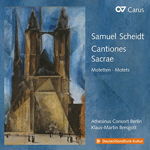 "CD cover featuring a historic church building with towers against a cloudy sky."