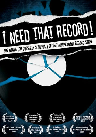 I Need That Record [DVD] [2010] [NTSC] DVD