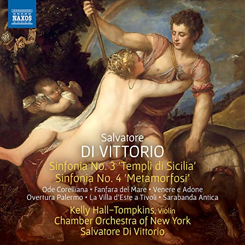 New York Co/di Vittorio - Salvatore di Vittorio: Sinfonias No. 3 ' Templi di Sicilia', No. 4 ' Metamorfosi' [CD]