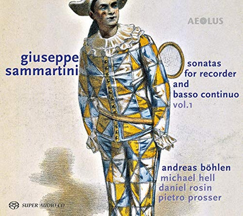 Andreas Bohlen - Giuseppe Sammartini: Sonatas For Recorder & Basso Continuo [CD]