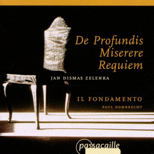 A CD cover featuring a chair with a shroud, text, and a logo.