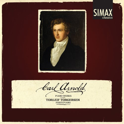 A CD cover with a man's portrait on a maroon background.