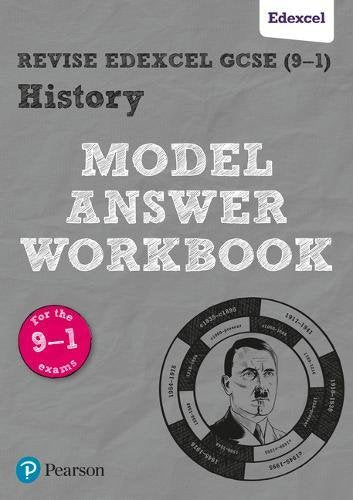 A history workbook cover with a grey background, featuring a man's portrait in a circle.