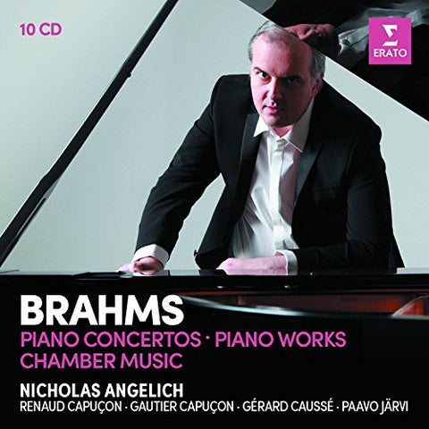 Renaud Capuçon - Brahms: Piano Concertos, Piano Works, Violin Sonatas, Piano Trios, Piano Quartets Audio CD
