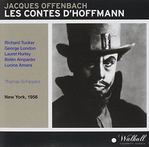 "CD cover with black and white portrait and text listing performers and conductor."