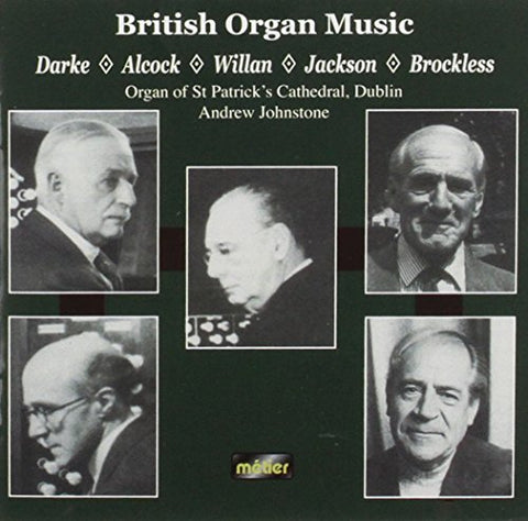 Andrew Johnstone - BRITISH ORGAN MUSIC [CD]