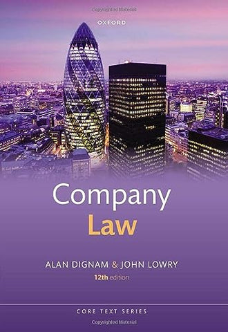 Company Law (Core Texts Series)