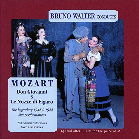 Mozart  W.a. - Don Giovanni (1942) and Le Nozze di Figaro (1944) [CD]