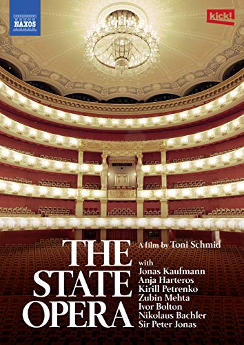 DVD cover featuring an ornate opera house interior with text overlay.