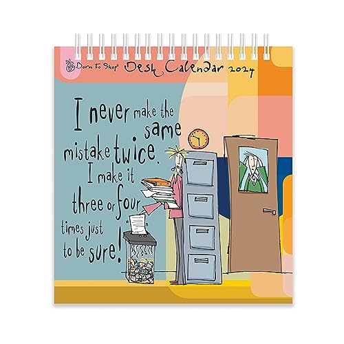 2024 Born to Shop Desk Calendar