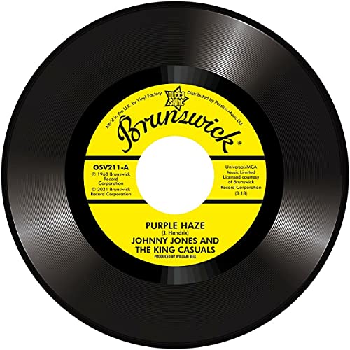 Johnny Jones And The King Casu - Purple Haze/There Was A Time [7"] [VINYL]