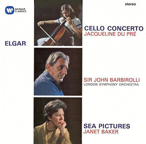 Jacqueline du Pré/Dame Janet B - Elgar: Cello Concerto - Sea Pi [CD]