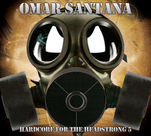 "CD cover with a gas mask and the title 'Hardcore for the Headstrong 5'."