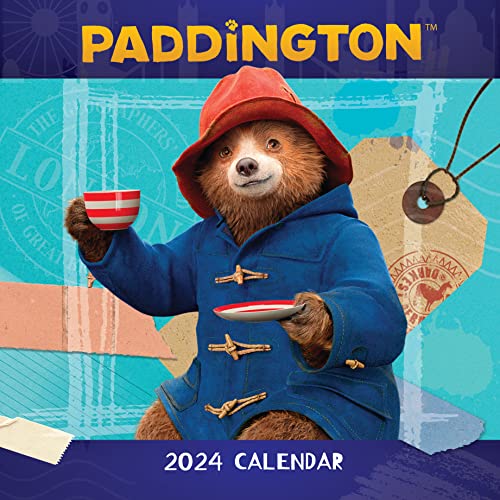 2024 Paddington The Movie Square Wall Calendar Month To View